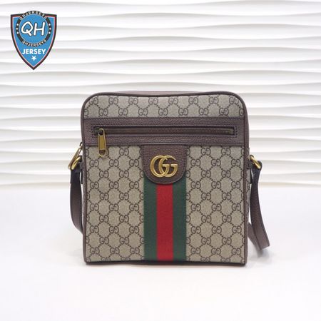 Gucci Ophidia GG Shoulder Bag Beige/Ebony