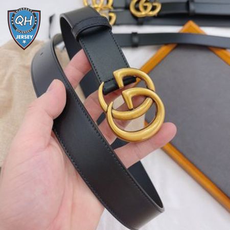 GUCCI GG MARMONT REVERSIBLE BELT BLACK