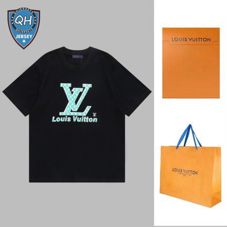 show limited 23ss letter logo print round neck short sleeves black