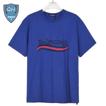 Balenciaga Political Embroidered Cotton t-shirt