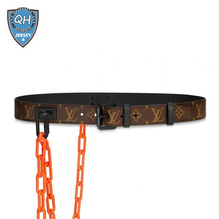 Signature Belt Monogram Chains 35MM Canvas - LBP009