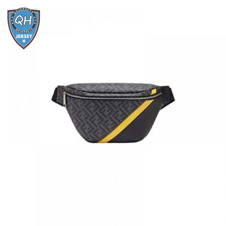 Fendi Gray Fabric Belt Bag - FPD27