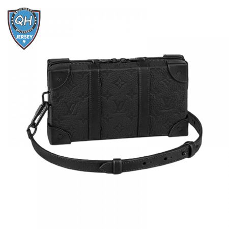 soft trunk wallet taurillon monogram leather lmb015