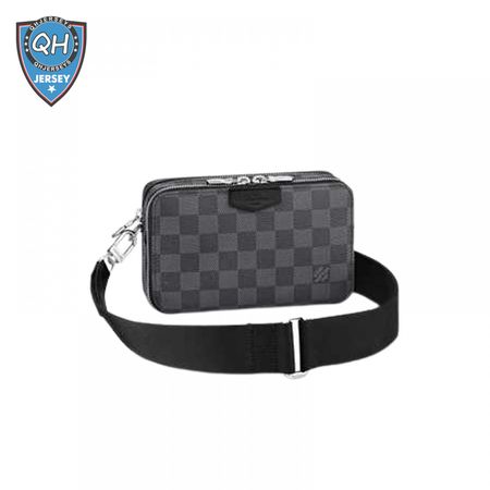 alpha wearable wallet damier graphite canvas lmb045