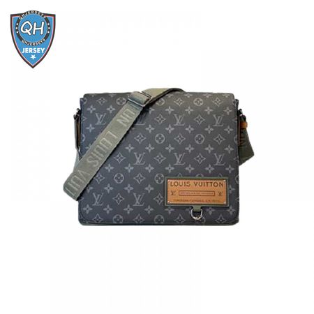 District Mm Messenger Bag Damier Ebene LMB018