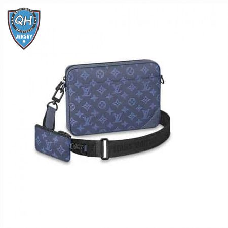 m45730 duo messenger bag navy blue monogram shadow cowhide leather