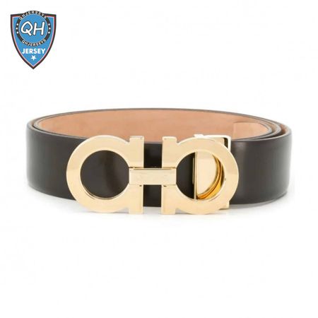 SALVATORE FERRAGAMO DOUBLE GANCIO BELT - B29