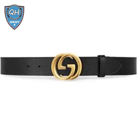 GUCCI MEN'S INTERLOCKING GG REVERSIBLE LEATHER BELT - B47