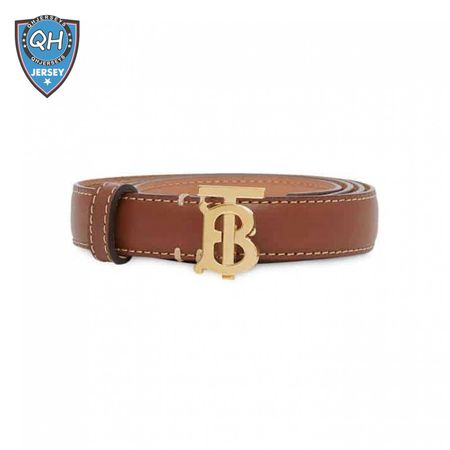 BURBERRY MONOGRAM MOTIF BUCKLE BELT - B32