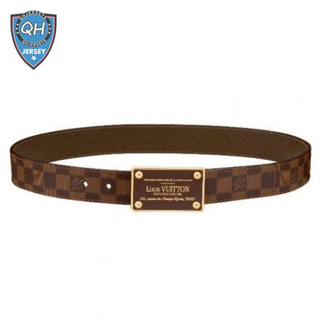 inventeur damier ebene/graphite belt - b159