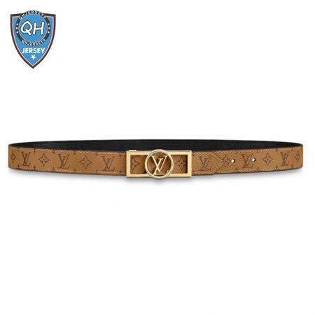 monogram ceinture dauphine tan noir belt - b151