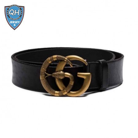 GUCCI DOUBLE G SNAKE BUCKLE BELT - B1