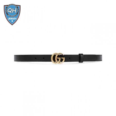 GUCCI BLACK GG MARMONT BELT 30MM - B30