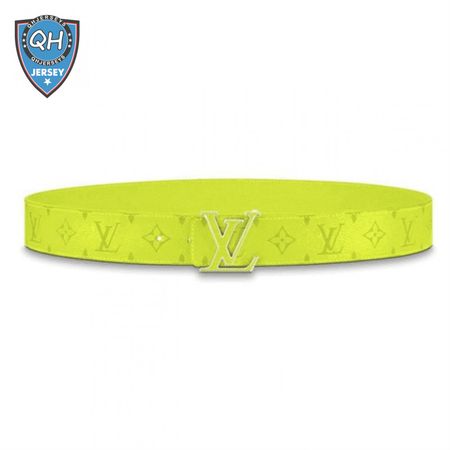 men's initiales 40mm reversible belt yellow - b128