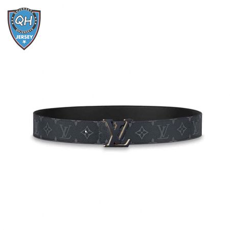 initiales 40mm reversible monogram canvas belt - b111