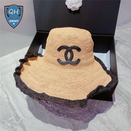 chanel beach sun hat
