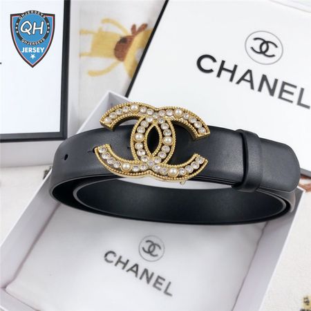 Chanel Leather Belt Buckle 30mm
