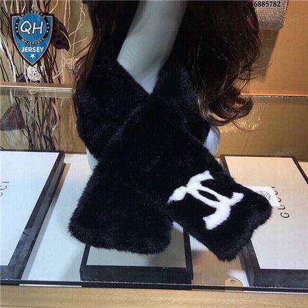 chanel mink fur scarf scarves
