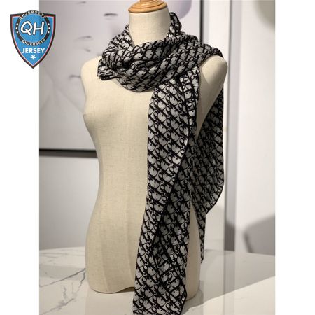 Dior cashmere shawl black