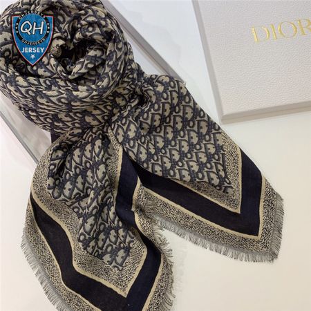 dior print shawl