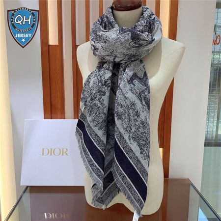 dior print shawl