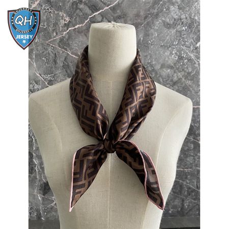 fendi silk square scarf