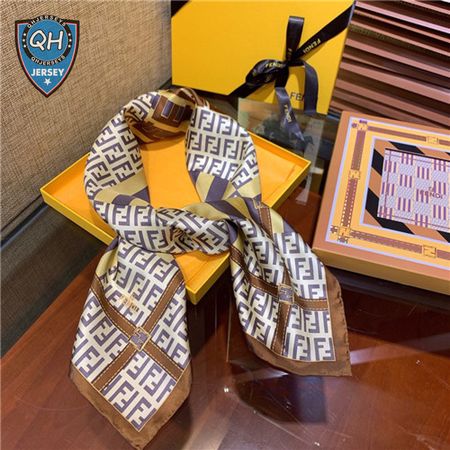 fendi silk square scarf