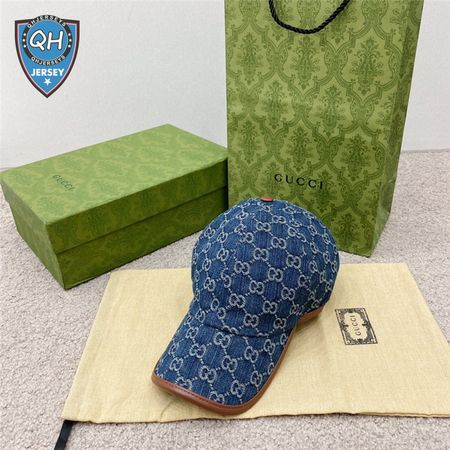 gucci denim cap