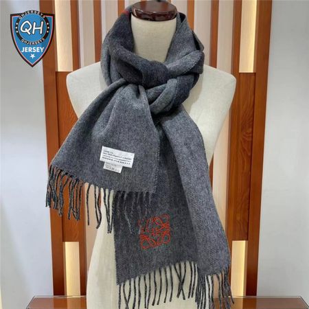loewe wool cashmere scarfs
