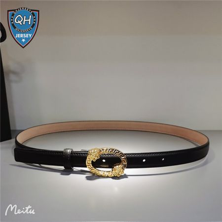 versace 2.0 collar buckle rivet belt