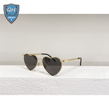 ysl metal heart sunglasses