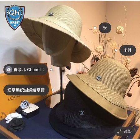 Wholesale CC design Fine straw woven hat bow