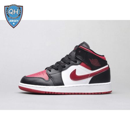 Air Jordan 1 Mid Bred Toe 36-46