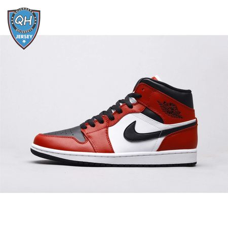 Air Jordan 1 Mid Chicago Toe Unisex