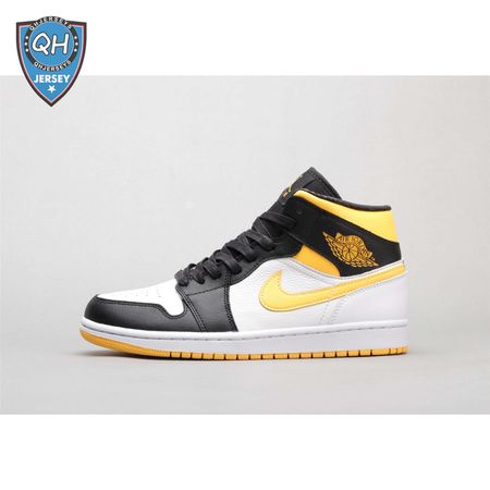 Air Jordan 1 Mid Laser Orange Black 36-46