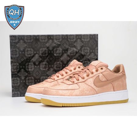 Nike CLOT x Air Force 1(Gold Silk) Unisex