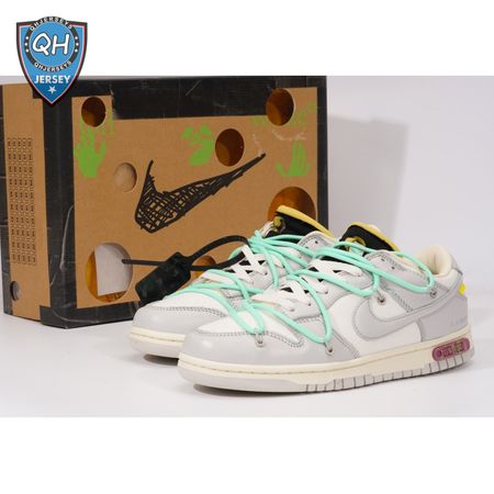 OFF WHITE X NK Dunk Low "The 50" (NO.04) Unisex