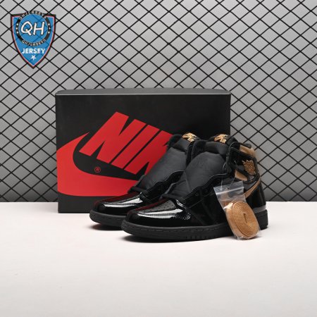 Jordan 1 Retro High Black Metallic Gold (2020) Unisex