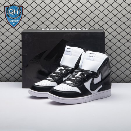 Nike Dunk High AMBUSH Black White Unisex