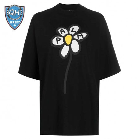 PALM ANGELS FLOWER PRINT TEE - PA18