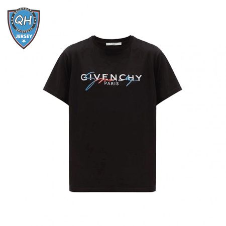 GIVENCHY RAINBOW SIGNATURE COTTON T-SHIRT - GVC4