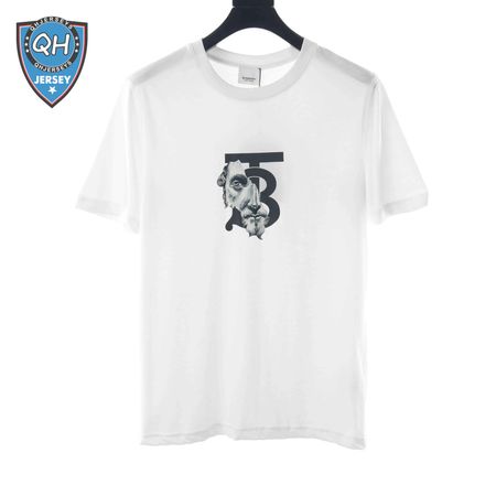 BALENCIAGA ANGEL PRINT CREW NECK T SHIRT