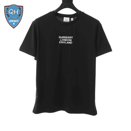 BURBERRY LONDON EMBROIDERED LOGO T SHIRT