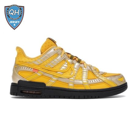 Off-White x Air Rubber Dunk 'University Gold' Men's