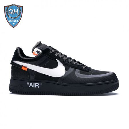 Off-White x Air Force 1 Low 'Black' Men's
