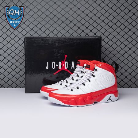 Jordan 9 Retro White Gym Red 302370-160 Men's