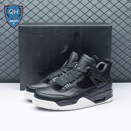 Jordan 4 Retro Pony Hair Black Men's