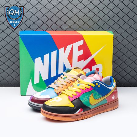 Nike Dunk Low What the Super Mario Custom Men's