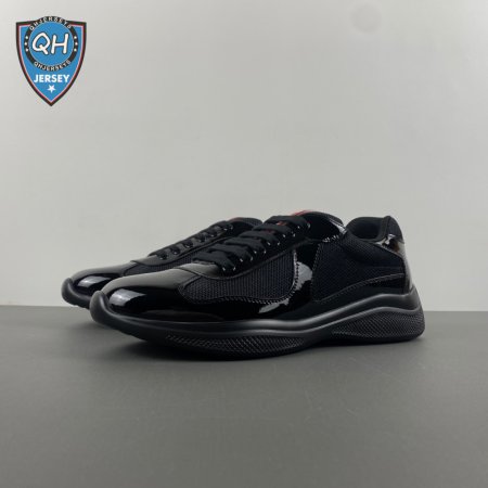 Prada America's Cup Black Sneakers