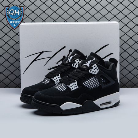 Air Jordan 4 Retro White Thunder FQ8138 001 Unisex